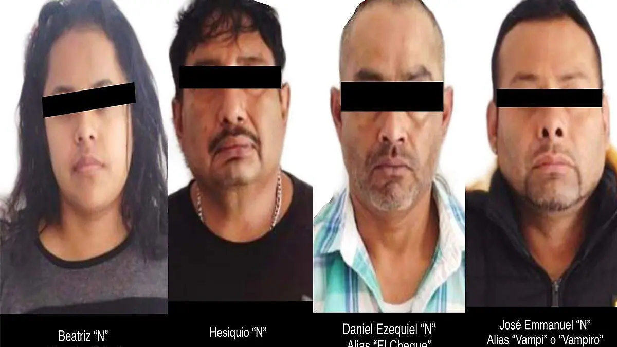 Presuntos integrantes del CJNG